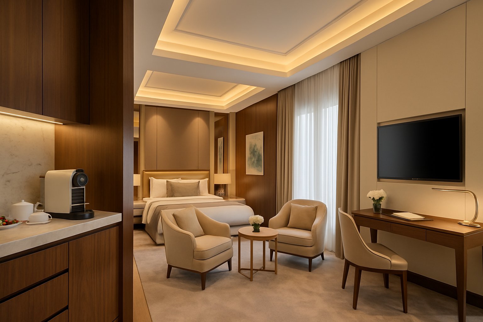 Barsana Resort guest room